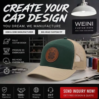 Cappello Trucker con Patch in Pelle Incisa al Laser Personalizzata, Cappellino da Baseball con Retro in Rete, Cappelli Trucker per Sport all'Aperto per Uomini e Donne