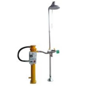 Estación de Lavado de Ojos de Emergencia a Prueba de Explosiones con Calefacción Eléctrica JONSE, Tipo Vertical de Acero Inoxidable, Personalizable - Product Image 5