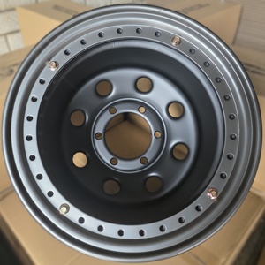 Rueda Raytop 16x8 con Beadlock Real, 15" 16" 17", Rueda Todoterreno de Acero, PCD 5x114.3 5x127 5x139.7 5x150 6x114.3 6x139.7, Orificio Redondo, Estilo Retro - Product Image 6