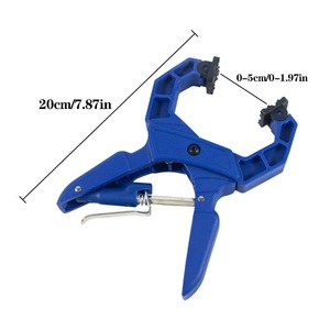 OEM Customizable Tungsten Steel and Nylon Woodworking <b>Clamp</b> with Plastic Handle Industrial & DIY Grade Automotive <b>Clamp</b> - Product Image 2