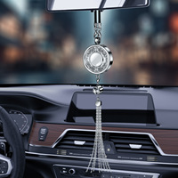Diffuseur de parfum de voiture suspendu motif européen, ornement de luxe pour l'intérieur de la voiture, coffret cadeau pour l'exportation