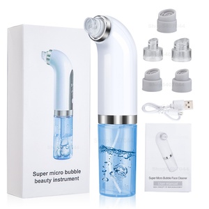 Nettoyeur facial à bulles avec logo personnalisé, aspirateur de points noirs, 3 modes, appareil de nettoyage des pores, appareils de beauté - Product Image 1