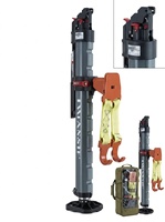 Cric hydraulique de levage 2,5T 5T pour voiture tout-terrain 870-1230mm, anodisé dur, verrouillage mécanique, noyau en acier inoxydable, pour SUV 4x4