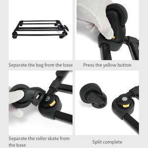 Nuevo diseño de viaje extraíble aerolínea mochila portátil cómoda transpirable Trolley Case Cat Puppy Pet Carriers Dog Carry Bags - Product Image 4