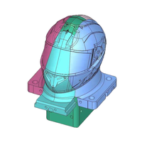 Molde para casco de motocicleta personalizado nuevo molde para casco explosivo popular entre los jóvenes