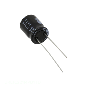 ตัวเก็บประจุ16V 20% uF 220 uF แบบรัศมี th 220 uF ช่อง UKL1C221MPD1TD ผ่านรู - Product Image 1