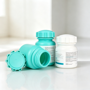 ขวดพลาสติกบรรจุยาพร้อมฝาเกลียว  กระปุกเก็บยา  ขวดพิมพ์ลายตามสั่ง - Product Image 3