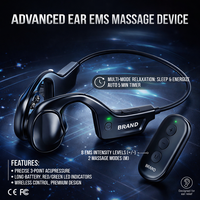 Masseur d'oreille intelligent portable pour la thérapie des acouphènes, l'amélioration du sommeil et le soulagement du stress avec fonction de télécommande pour la relaxation