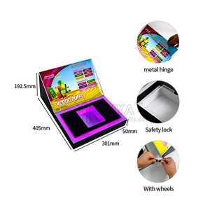 Expositor de mostrador de acrílico PMMA con iluminación LED para cigarrillos, tabaco, snus y tabaco húmedo, para tiendas y marcas - Product Image 4