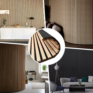 Panneau acoustique en grille <span class=keywords><strong>de</strong></span> bois ignifuge, directement <span class=keywords><strong>de</strong></span> <span class=keywords><strong>l</strong></span>'usine, pour <span class=keywords><strong>cinéma</strong></span> - Product Image 5