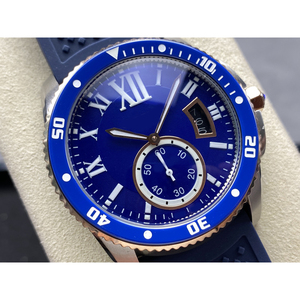 Reloj Deportivo de Lujo para Hombre de Diseño con Correa de 22 mm, Bisel Luminoso de Cerámica, Puntero, Estilo Ejecutivo Personalizado, Correa de Goma, Shanghái - Product Image 3