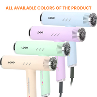 Sèche-cheveux puissant 1600W, ensembles de sèche-cheveux professionnels pour salon, séchage rapide, nouveau sèche-cheveux à ions négatifs