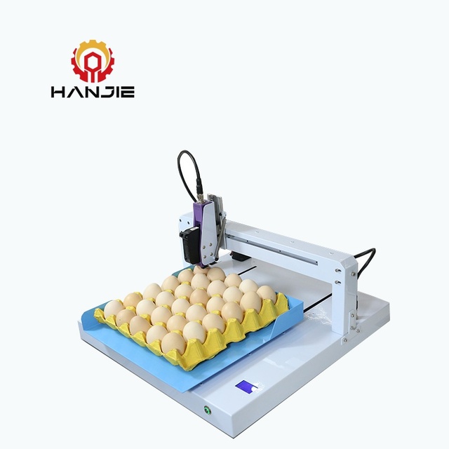 Chicken Egg Tij Continuous Inkjet Printer Machine Date Logo Egg Stamping Printing Machine
