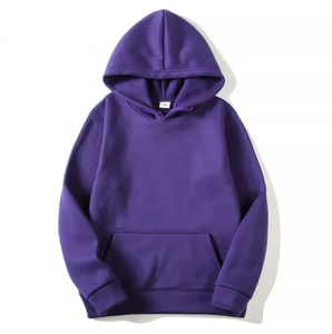 FLOWORA 400GSM Screen printing Hoodies Thick Fleece Heavy Weight Oversized Hoodies Custom Print Logo Men's Hoodies <b>Sweatshirts</b> - Product Image 2