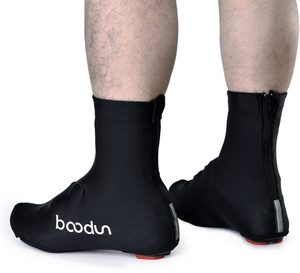 HBG tira reflectante cubierta <span class=keywords><strong>de</strong></span> zapato <span class=keywords><strong>de</strong></span> <span class=keywords><strong>ciclismo</strong></span> para hombres bicicleta <span class=keywords><strong>de</strong></span> carretera zapato <span class=keywords><strong>de</strong></span> bloqueo especial <span class=keywords><strong>de</strong></span> tubo largo a prueba <span class=keywords><strong>de</strong></span> polvo cubiertas <span class=keywords><strong>de</strong></span> zapatos <span class=keywords><strong>de</strong></span> bicicleta 1 par - Product Image 1