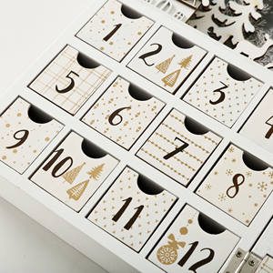 <span class=keywords><strong>Calendrier</strong></span> <span class=keywords><strong>de</strong></span> <span class=keywords><strong>l</strong></span>'<span class=keywords><strong>Avent</strong></span> en <span class=keywords><strong>bois</strong></span> fait main en gros avec 24 tiroirs <span class=keywords><strong>de</strong></span> rangement, idéal pour Noë<span class=keywords><strong>l</strong></span>, les fêtes et les cadeaux pour enfants - Product Image 5