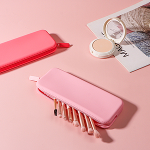 New Arrival Custom for Beauty Tool Storage <b>Bag</b> Eco-Friendly Silicone Cosmetic <b>Bag</b> Lightweight Travel <b>Makeup</b> <b>Brush</b> <b>Bags</b> - Product Image 4