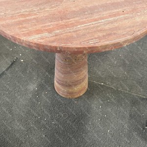 <span class=keywords><strong>Table</strong></span> de salle à manger ronde en travertin rouge naturel de luxe, <span class=keywords><strong>plateau</strong></span> ovale en <span class=keywords><strong>marbre</strong></span>, <span class=keywords><strong>table</strong></span> de <span class=keywords><strong>bistrot</strong></span> française pour restaurant, vente en gros - Product Image 5
