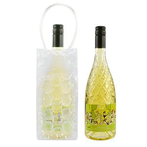 Clara <span class=keywords><strong>rosa</strong></span> de plástico de PVC de refrigerador de hielo bolsa de <span class=keywords><strong>vino</strong></span> para <span class=keywords><strong>la</strong></span> botella de <span class=keywords><strong>vino</strong></span> - Product Image 1