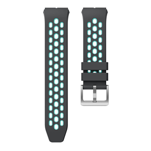 BEEFLYPOWER Nuevas Tendencias <span class=keywords><strong>Honor</strong></span> Magic2 Correa de Reloj Inteligente Deportiva de Silicona de Dos Colores con Caja para <span class=keywords><strong>Huawei</strong></span> GT2e - Product Image 4