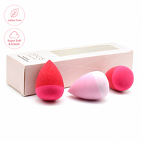 Éponges de maquillage JLY Cosmetic Beauty Blending Blender, super douces, en silicone infusé, sans latex, écologiques, respectueuses de la peau, lavables