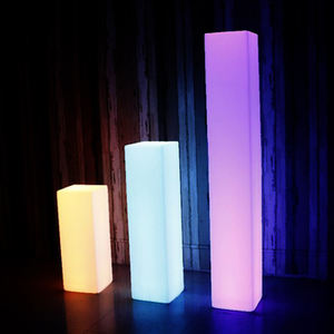 Caja de Luz LED Personalizada con Columna, Exhibidor de Pedestal para Exteriores, Letrero Alto para Exteriores, Letrero Luminoso con Logotipo para Exposiciones y Ferias - Product Image 6