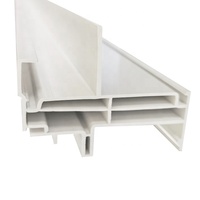 Profils de fenêtres et de portes en plastique pour extérieur, design moderne et durable, profil d'extrusion UPVC, garantie d'un an, service après-vente pour Bwhome