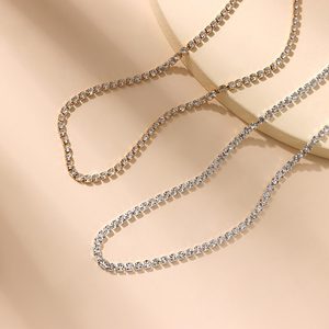 Wholesale New Design Double Layer Claw Simple Necklace Trendy Collarbone Chain <b>Cross</b>-Border Hot Selling Two-Piece Set - Product Image 2