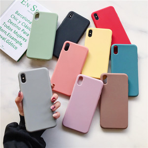 Coque en silicone TPU souple multicolore effet mat pour iPhone 18 17 Pro Max, compatible également avec iPhone <span class=keywords><strong>14</strong></span> 15 16 Pro Pro Max - Product Image 5