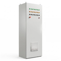 Gabinete de Control VFD Personalizado, Caja de Distribución Multi-Drive de 400A, IP55, Interfaz HMI con Bloqueo Híbrido para Automatización de Procesos Industriales
