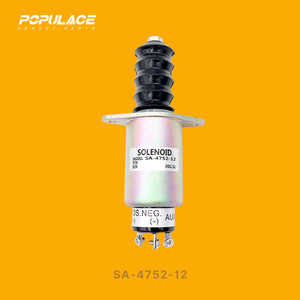 Populace Solenoid Valve Sa-4752-12 For Diesel <b>Generator</b> Fuel Shut Off - Product Image 1