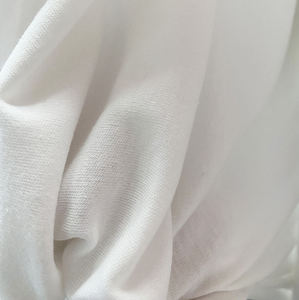 Tissu en coton de bambou biologique 70% bambou 30% coton doux tissu éponge <span class=keywords><strong>français</strong></span> pour vêtements de bébé tampon hygiénique démaquillant tampon - Product Image 2