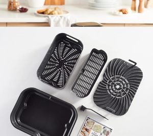 Friteuse à air numérique multifonction 6-en-1 sans fumée avec grille, 6L et 8L - Product Image 5