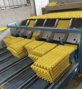 Molde De Bandeja De Polpa De Papel Industrial Que Faz A Máquina Pequena Bandeja De Ovo Resíduos De Papelão Caixa De Cartão Reciclar PLC Motor Gear Core Components - Product Image 2