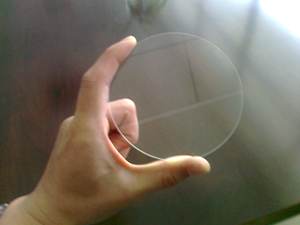 गोल वाफर ग्लास और ऑप्टिकल दृष्टि ग्लास - Product Image 5