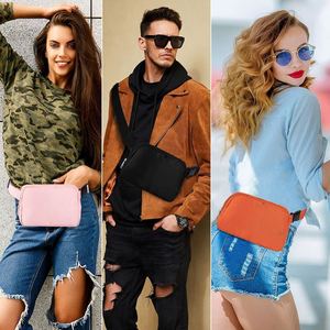 Riñonera Deportiva Impermeable de Nailon de Alta Calidad, Bolsa de Pecho, Bandolera, Riñonera para Mujer con Logotipo Personalizado - Product Image 3