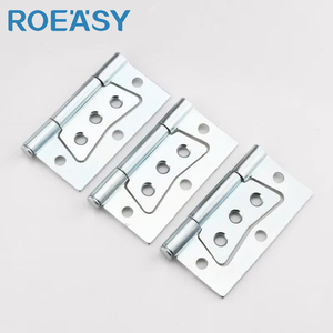 Roeasy 4 inch thép không gỉ Tủ phụ mẹ bướm cửa gỗ bản lề đồ nội thất kim loại tuôn ra cửa bản lề - Product Image 2