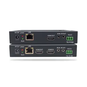 Kualitas Baik Kontrol IR 4K Hdmi Extender Splitter dengan Poe Hdmi Extender 100M dengan Loop-Out