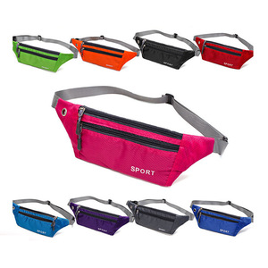Men's Fanny Pack 32x21x11 Canvas Waterproof Outdoor Sports Waist Bag With Phone Case And Wallet Leisure Travel Use - Product Image 1