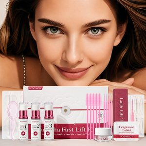 ICONSIGN Pompe Camellia Cysteamine Coréen Lash Lift Sans Colle Lashlift Lami Mix Poudre Wimper <span class=keywords><strong>Cils</strong></span> Lifting <span class=keywords><strong>Kit</strong></span> pour Salon - Product Image 1