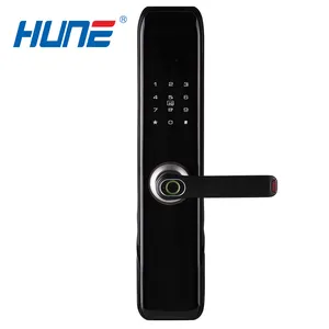 APP Remote Unlock Smart Slide Door Fingerprint Digital Code Lock Electric Sliding Glass Wooden Door Lock