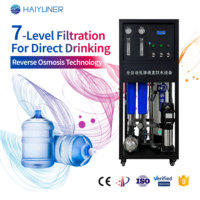Purificateur d'eau pour système de traitement de l'eau par osmose inverse commercial avec système de filtre à eau par osmose inverse à l'ozone UV