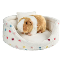 Tapis de couchage en polaire et flanelle douce, spécialement conçu pour les hamsters, les cochons d'Inde et les petits animaux domestiques