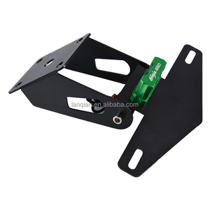 Support de plaque d'immatriculation de moto pour <span class=keywords><strong>Kawasaki</strong></span> NINJA650 Z650 2017-2020 <span class=keywords><strong>2019</strong></span> 2018 <span class=keywords><strong>Z</strong></span> <span class=keywords><strong>650</strong></span> support de cadre de plaque d'immatriculation - Product Image 1