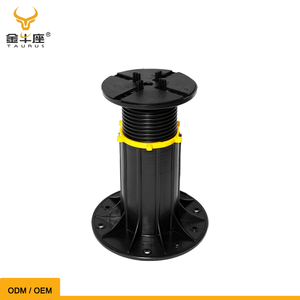 Pedestales de Soporte para Terrazas de Plástico Taurus, Soporte Ajustable en Altura para la Instalación de Pisos de Baldosas en Exteriores - Product Image 1