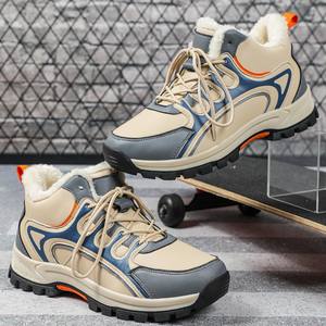 Nuove <span class=keywords><strong>Scarpe</strong></span> Sportive Casual <span class=keywords><strong>da</strong></span> Esterno Invernali Calde con Rialzo Interno, Resistenti all'Usura, Traspiranti, con Lacci per Camminata - Product Image 4