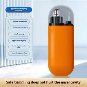آلة حلاقة كهربائية محمولة للبيع بالجملة لشعر الأذن والأنف شفرة مزدوجة الحافة منزلية مقاومة للماء IPX5 بلاستيك - Product Image 6