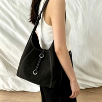 Sac fourre-tout tendance et simple pour femme, hiver 2026, grande capacité, luxe léger, polyvalent, sac bandoulière quotidien