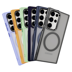Custodia rigida <span class=keywords><strong>per</strong></span> paraurti in pelle con custodia magnetica antiurto <span class=keywords><strong>per</strong></span> telefono cellulare <span class=keywords><strong>per</strong></span> <span class=keywords><strong>Samsung</strong></span> <span class=keywords><strong>Galaxy</strong></span> <span class=keywords><strong>S22</strong></span> S23 S24 <span class=keywords><strong>Ultra</strong></span> - Product Image 3