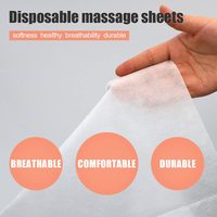 Rollo de Sábanas Desechables para Esteticistas, No Tejidas, Transpirables, Impermeables, Ecológicas, Amigables con la Piel, de Calidad, para Hoteles